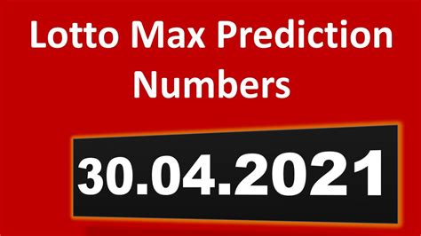 seven lucky numbers for lotto max